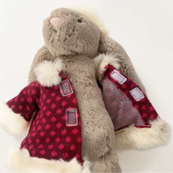 Jellycat | Rare HTF Betsey Bunny Wonderland Plush Stuffed Toy 15” Retired - Picture 8 of 12